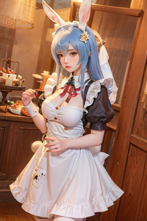 爆机少女喵小吉AI兔子女仆天使与鬼畜的结合
